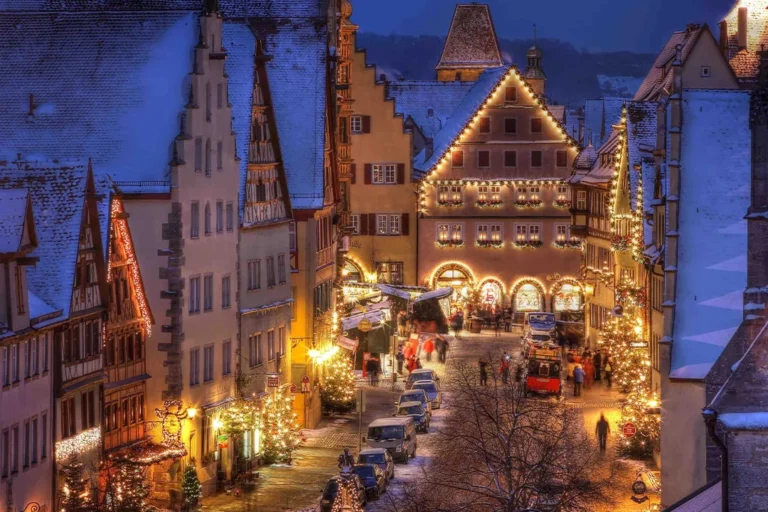 Christmas at Rothenburg, Weihnachtszeit in Rothenburg ob der Tauber ©Rothenburg Tourismus Service, W. Pfitzinger